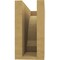 Ekena Millwork 4in. W x 8in. H x 12in. L Moab Woodgrain TimberThane Rafter Tail, Primed Tan RFTUR04X08X12MOARCPR - alternate 6